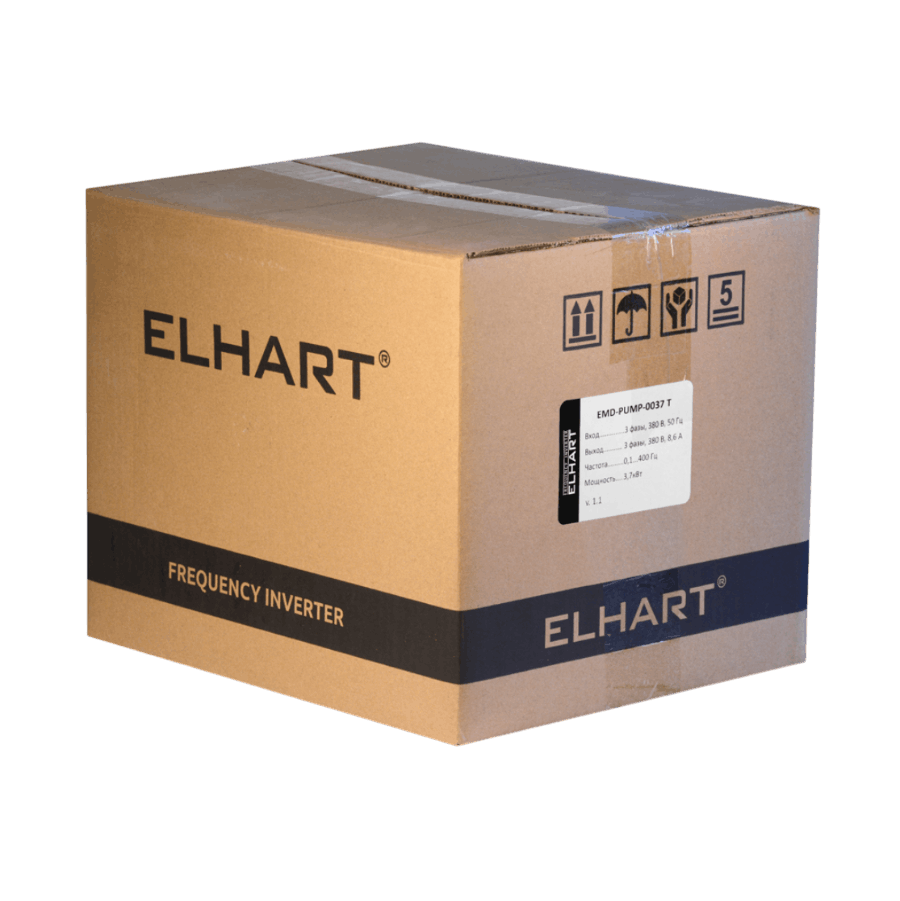 EMD-PUMP - 0037 T Преобразователь частоты ELHART, насосная серия