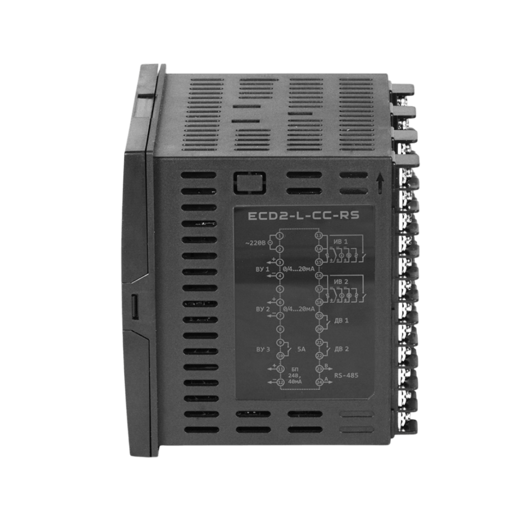 ECD2-L-CC-RS ПИД-регулятор 2-х канальный