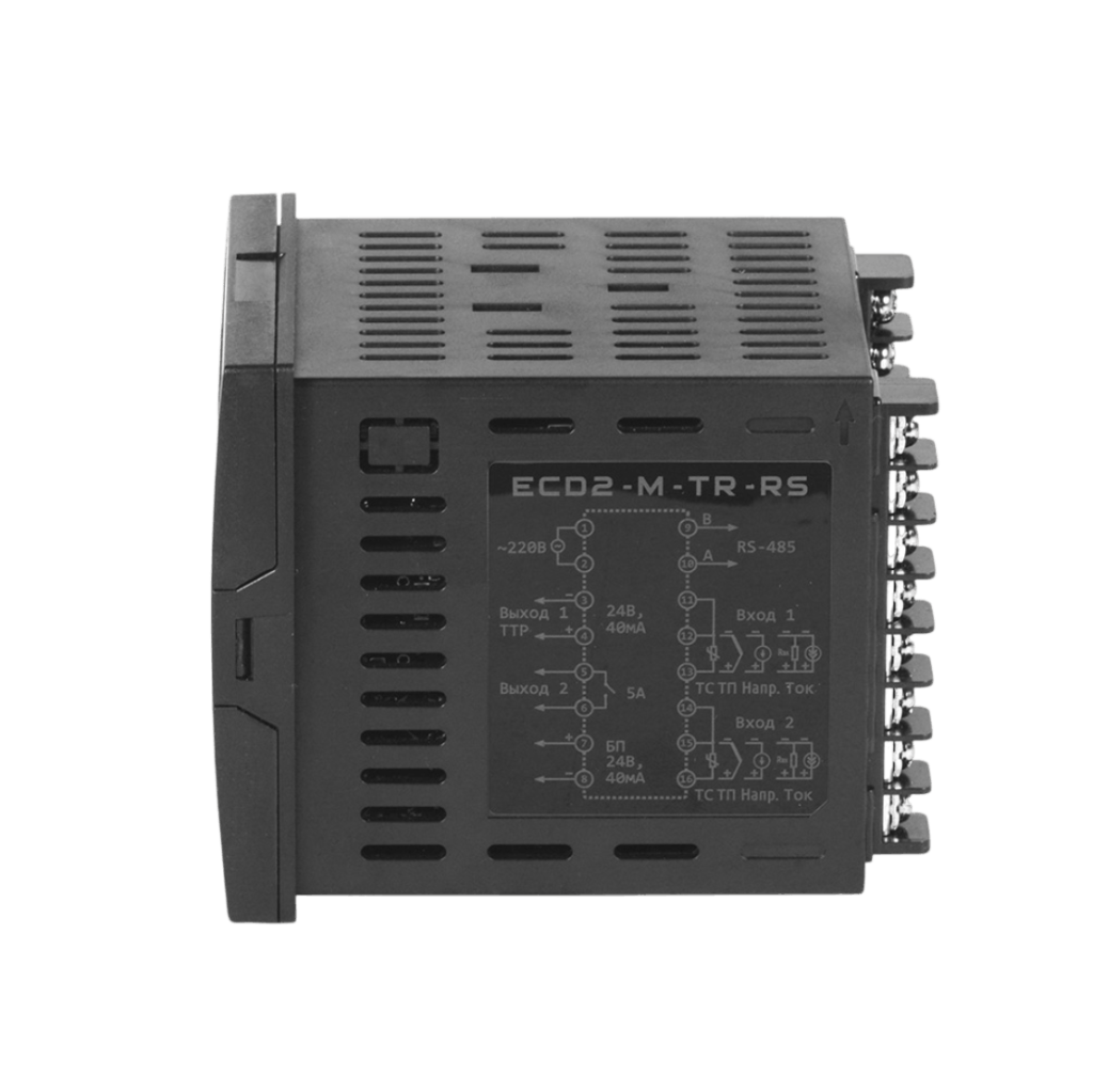 ECD2-M-TR-RS ПИД-регулятор 2-х канальный